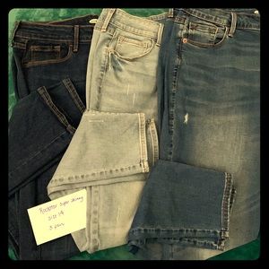 Rockstar super skinny jeans (3 pairs!)